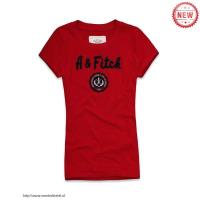 dames abercrombie fitch korte tees rood Prijs Laag d7afw216